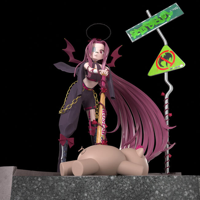 Rosemi Lovelock Figure Mockup